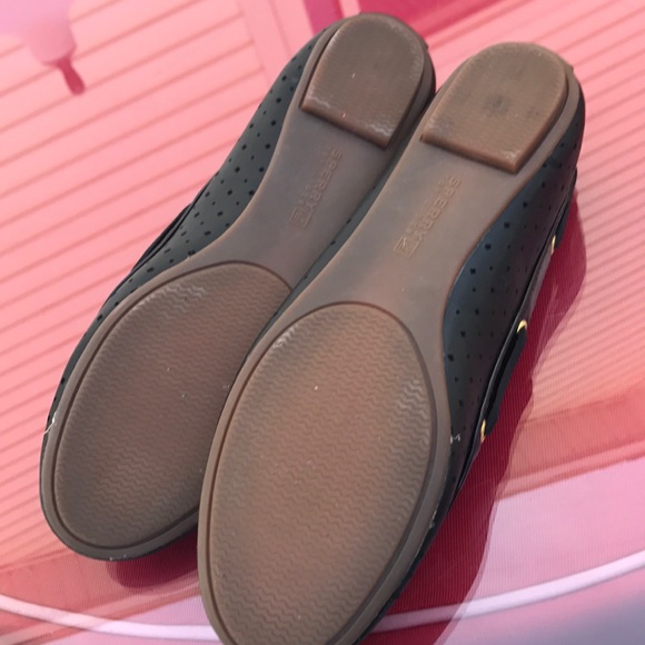 Sperry Top sided super cut black loafers - Picture 6 of 7